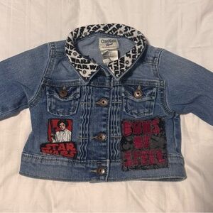 Star Wars Princess Leia Custom Denim Jacket
Osh Kosh size 2T